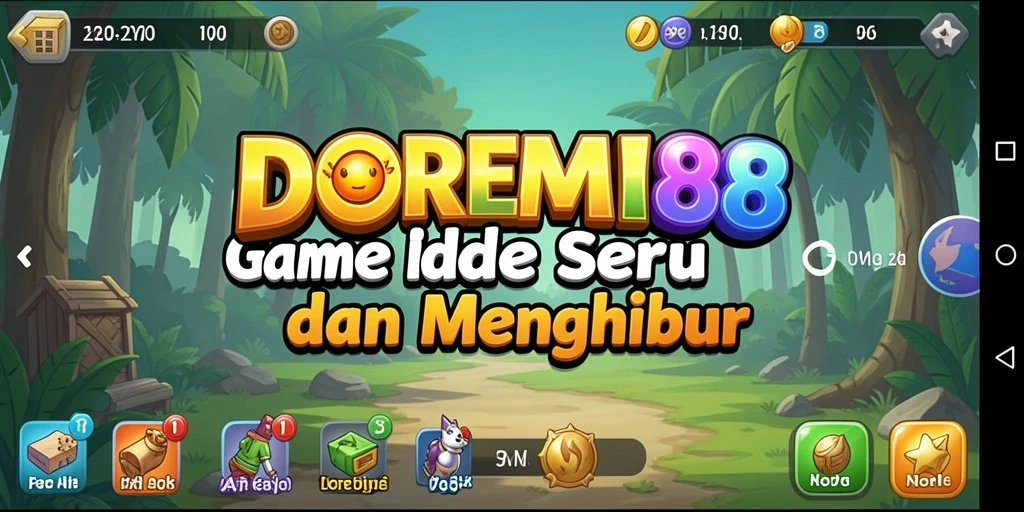 Tampilan gameplay DOREMI88 yang memukau dan menghibur.