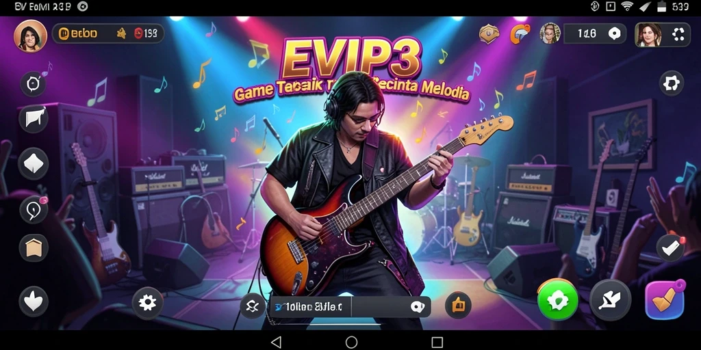 Tampilan gameplay EVIP3 yang seru dan interaktif.