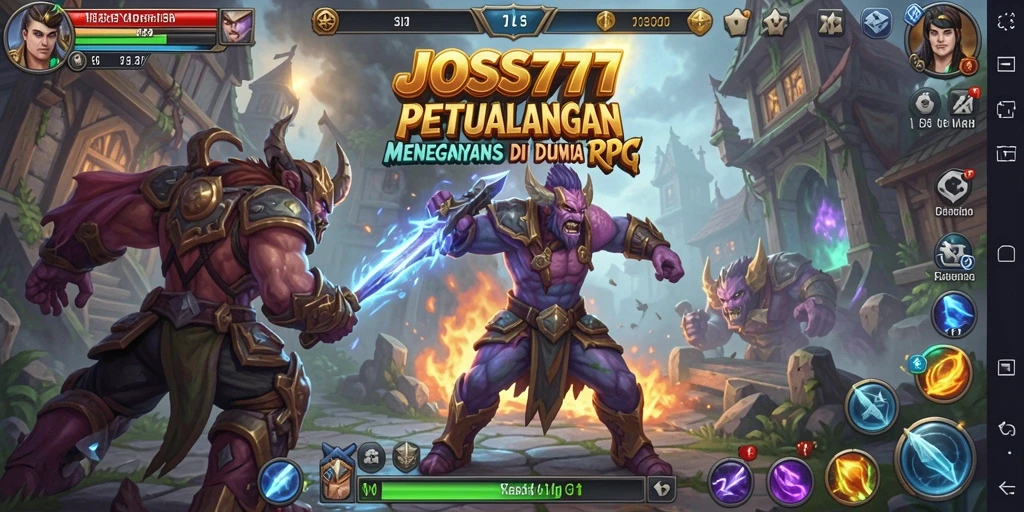 Gameplay menegangkan dalam JOSS777 dengan strategi RPG yang mendalam.