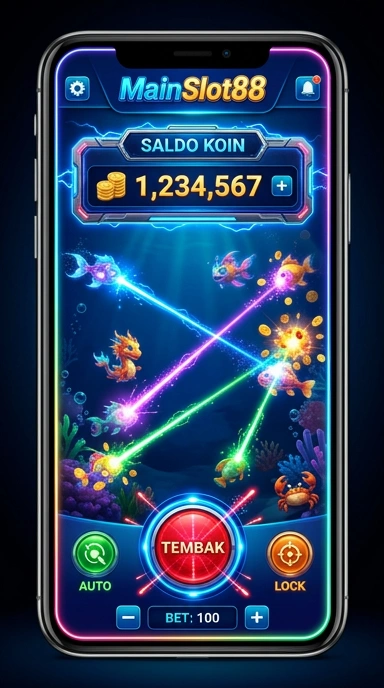 Pengguna sedang mengunduh aplikasi dari mainslot88.